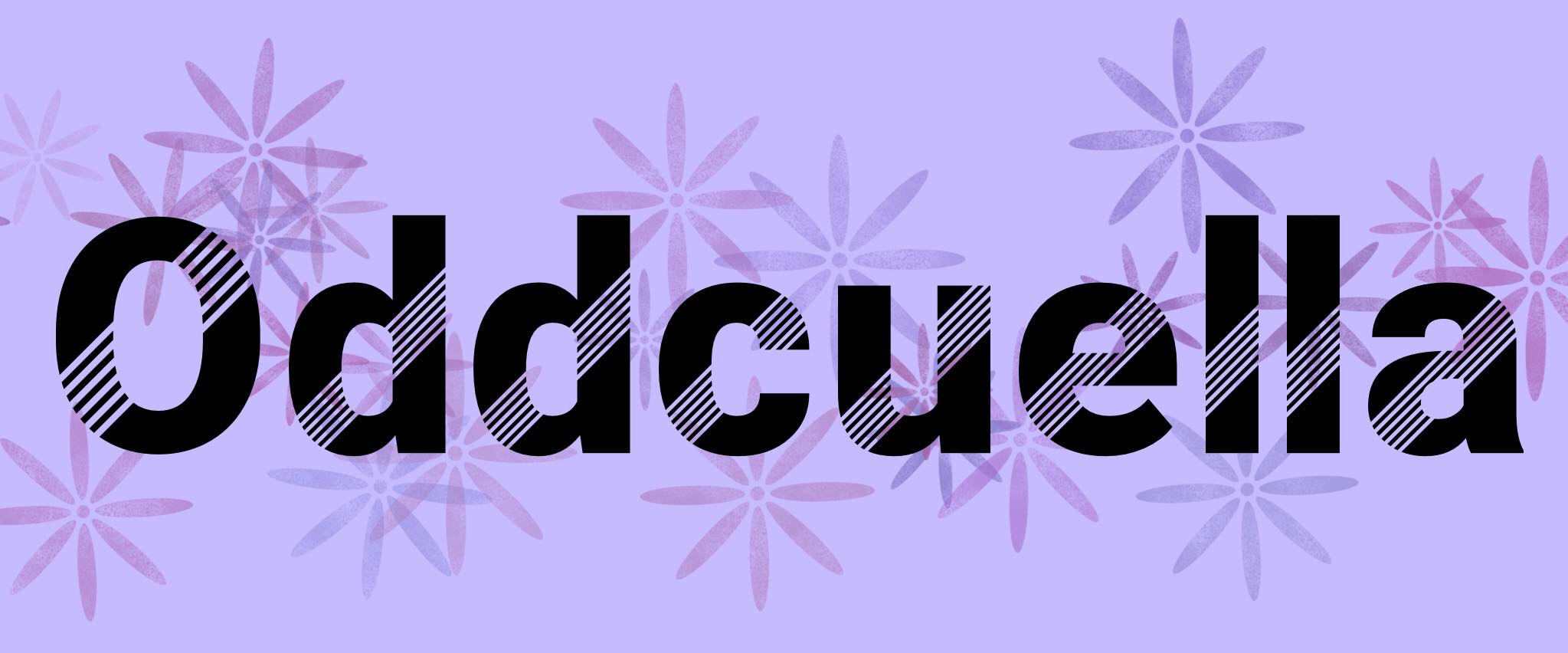 Oddcuella logo sketchbook pencil and paintbrush